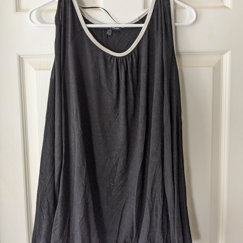 Grey cold shoulder long sleeved top